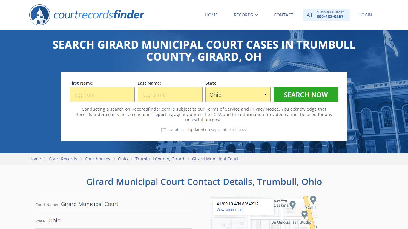 Girard Municipal Court Case Search - RecordsFinder