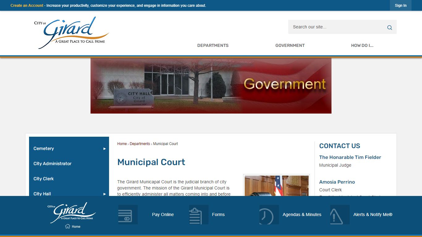 Municipal Court | Girard, KS