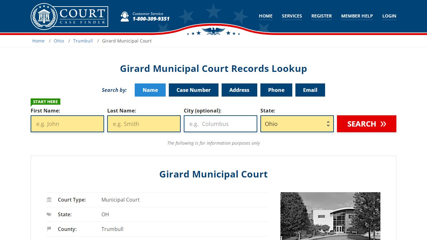 Girard Municipal Court Records | Girard, Trumbull County, OH Court Case ...
